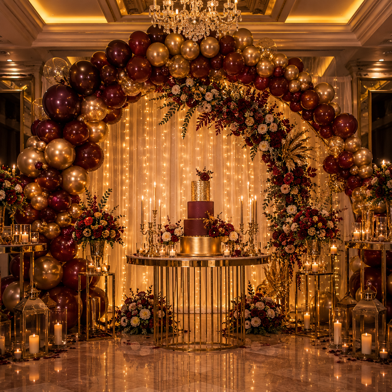 Luxury Birthday Decor